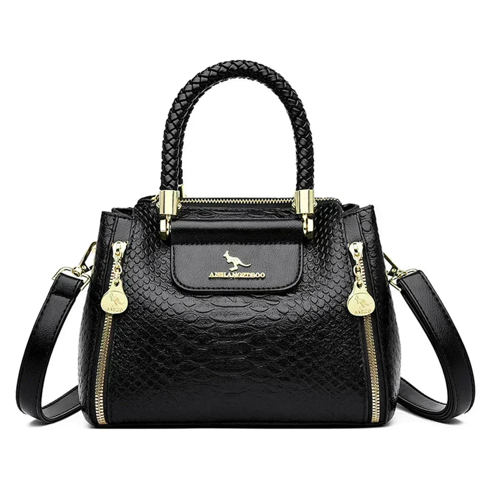 Sage | Borsa in Pelle Capiente Firmata