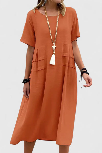 ELIZABETH – ABITO MIDI DI ELEGANZA RILASSATA