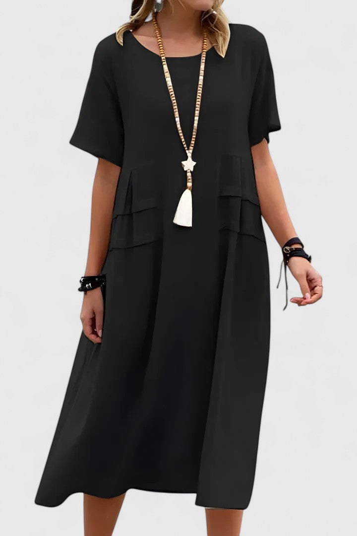 ELIZABETH – ABITO MIDI DI ELEGANZA RILASSATA