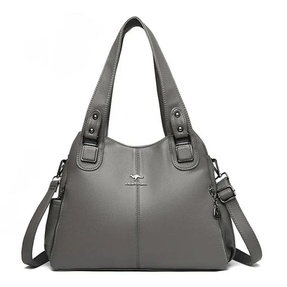 India™ – Borsa a Spalla Classica in Pelle Vintage