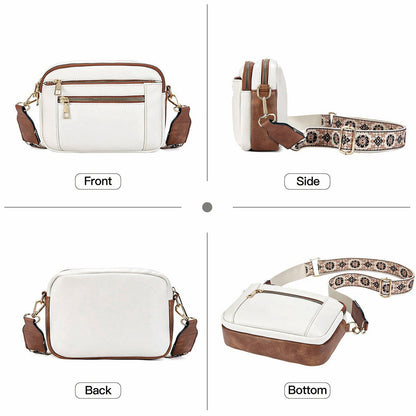 Erikka | Borsa Elegante a tracolla con tracolla regolabile con stampa
