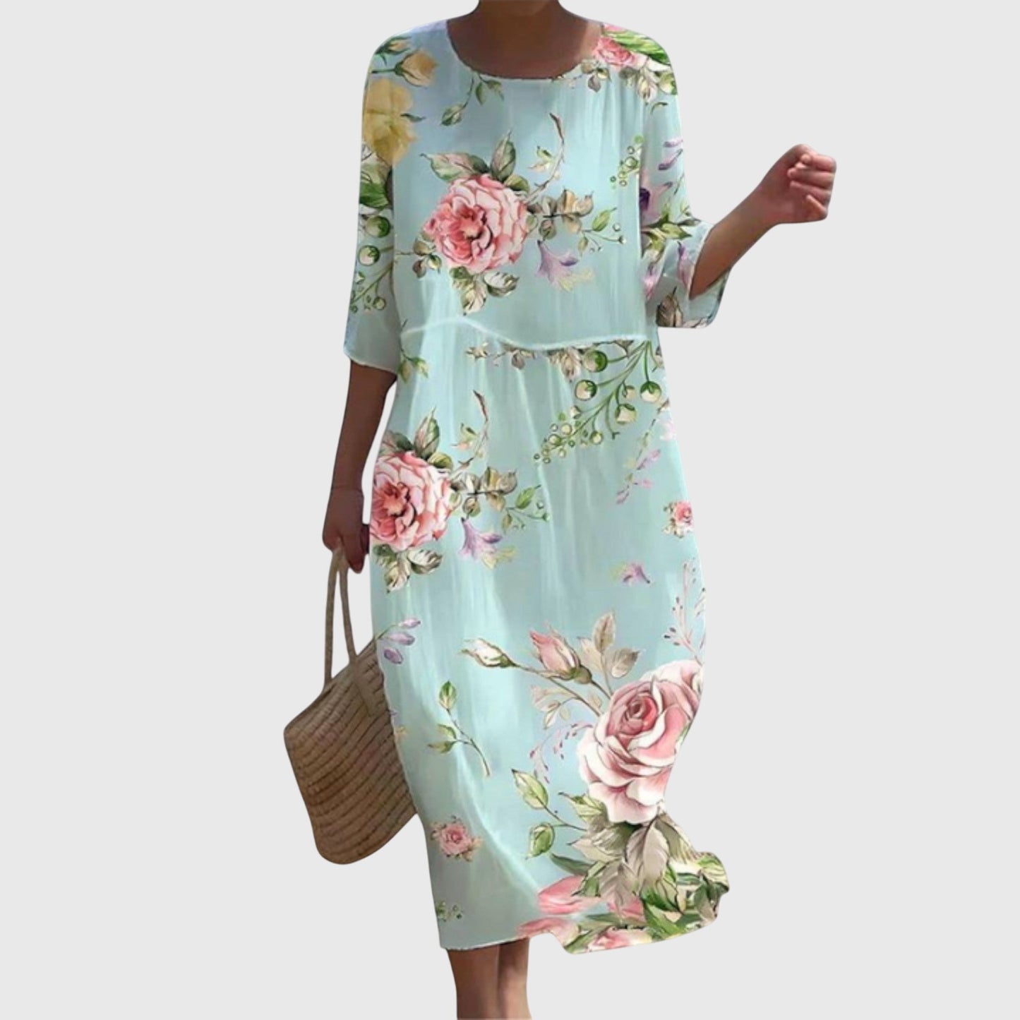 Hayley | Abito maxi Floreale Stiloso