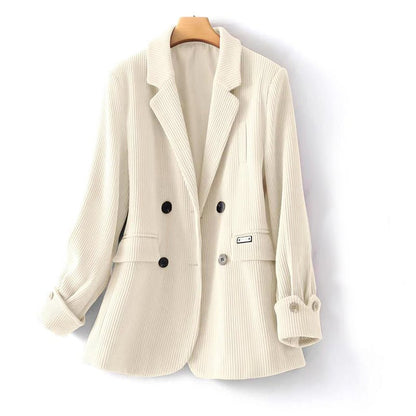 WALBORG I ELEGANTE BLAZER IN VELLUTO A COSTE