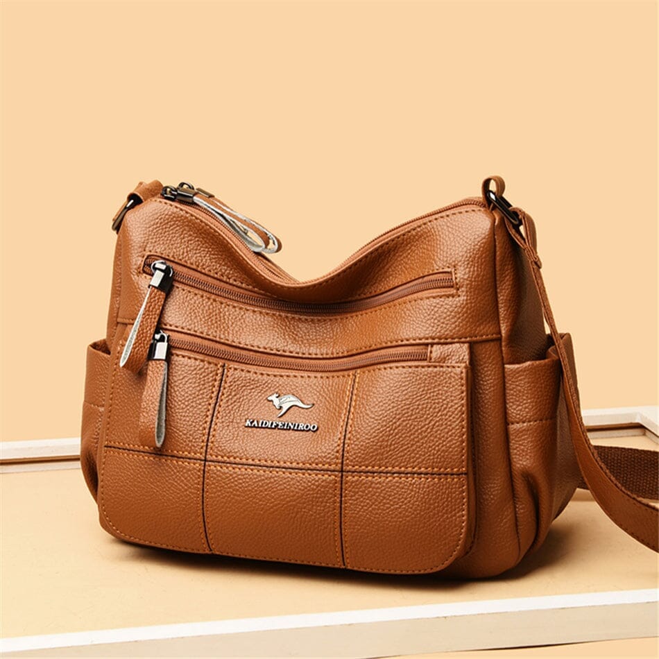 Evangeline | Borsa a Tracolla con Design Multistrato