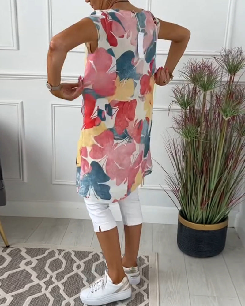 BLUSA LARGA FLOREALE KLARISSA
