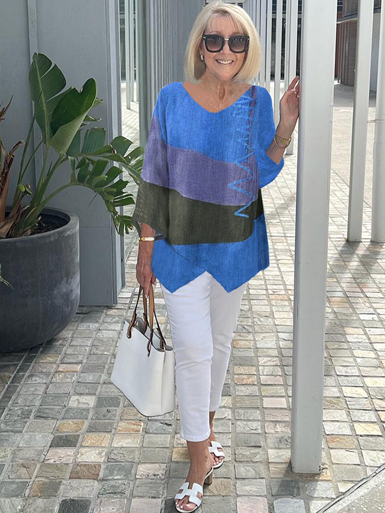 Tahlira - Maglione Largo Casual a maniche lunghe