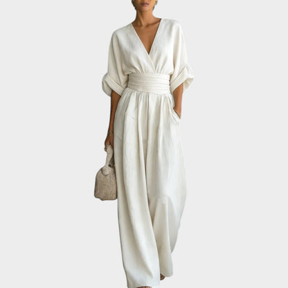 Jumpsuit ampio Drappeado