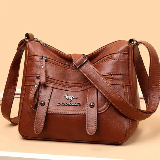 Wren | Borsa Elegante retrò di tasche multiple di PU