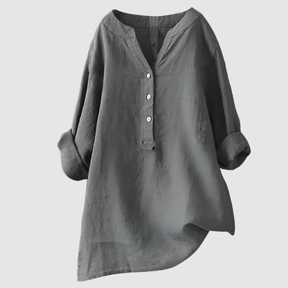 Nayeli™ - CAMICIA LEGGERA E COMODA CON BOTTONI