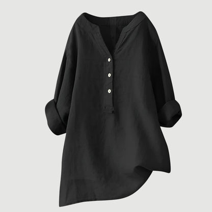Nayeli™ - CAMICIA LEGGERA E COMODA CON BOTTONI