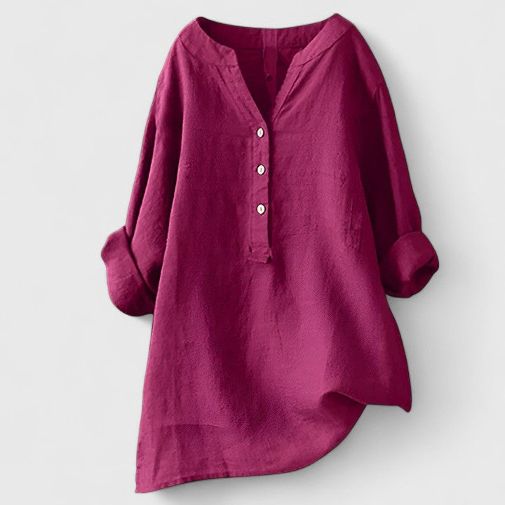 Larienne | Camicia elegante con bottoni Frontali