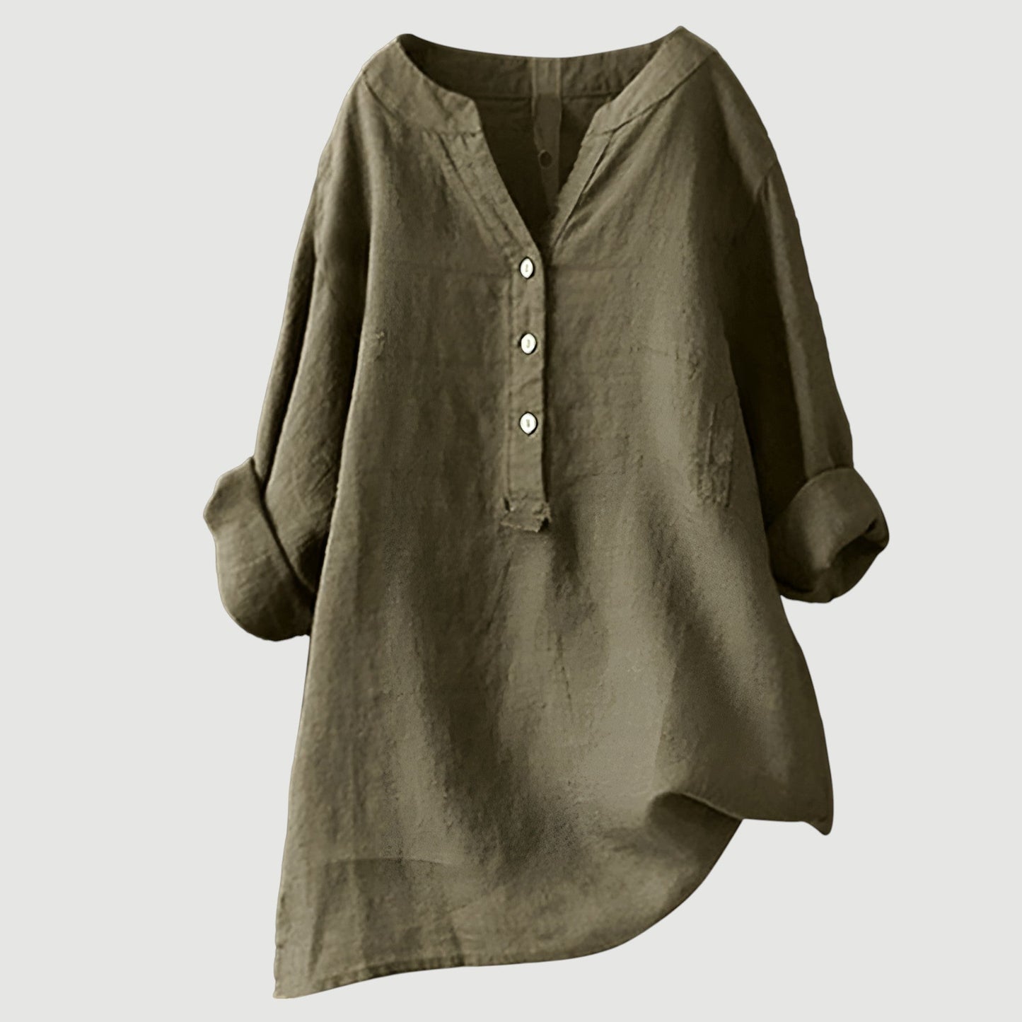 Nayeli™ - CAMICIA LEGGERA E COMODA CON BOTTONI