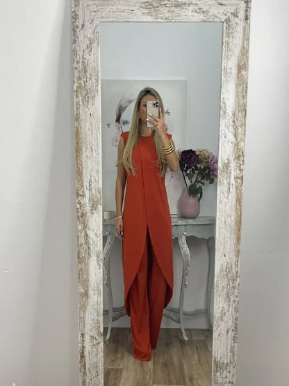 ELODIE – SET DI TOP E PANTALONI ULTRA-MORBIDO