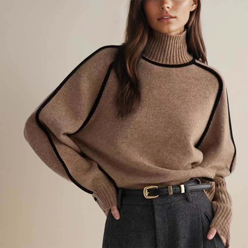 Emilie™ | Maglione a collo alto Morbido come il cachemire
