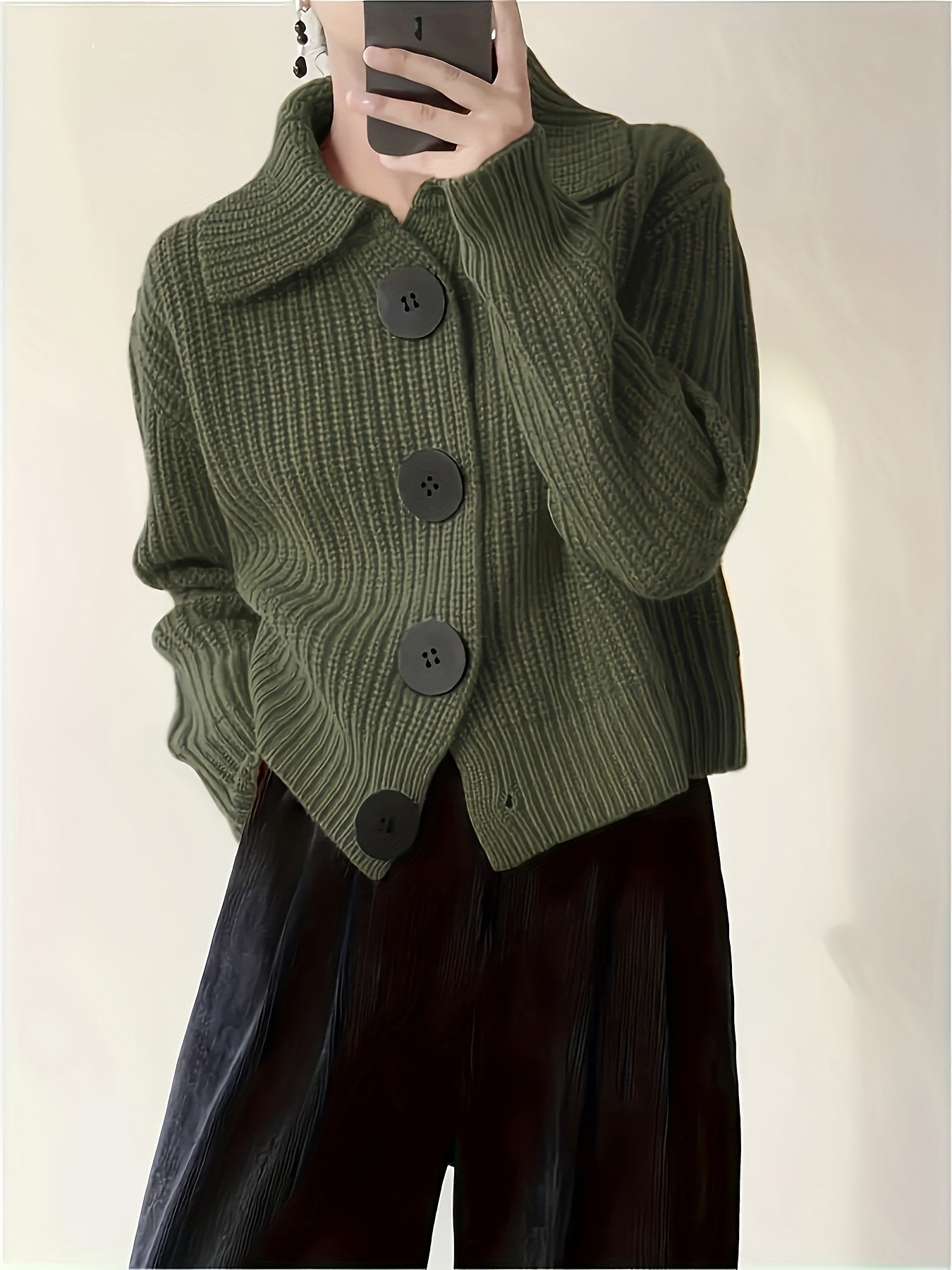 Haven - Giacca in maglia Premium