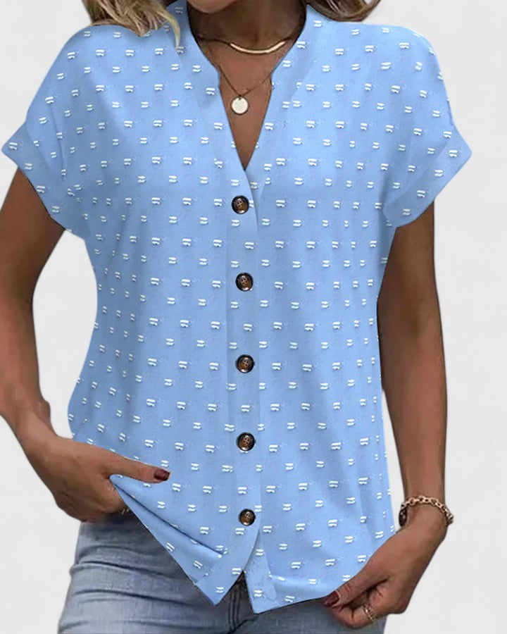 Miles | Maglietta Comoda di collo a V