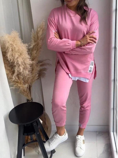 HARPER – SET DI FELPA E PANTALONI JOGGER