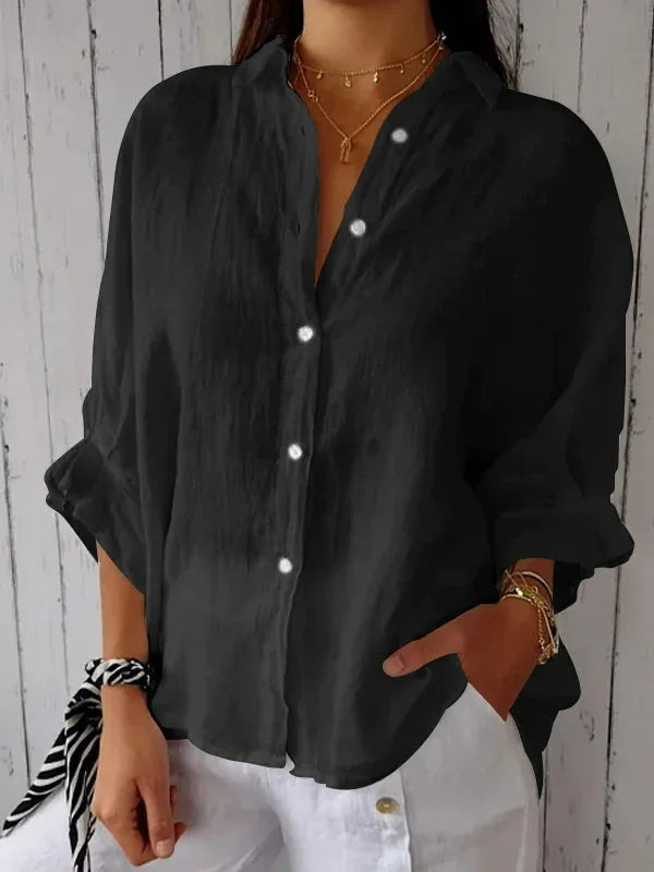 Bonnie – Camicia di Bottoni Rilassata