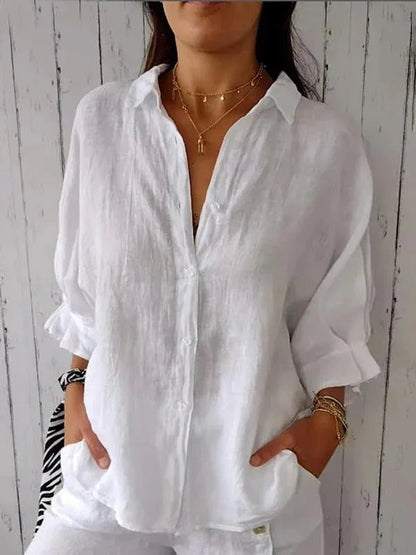 Bonnie – Camicia di Bottoni Rilassata