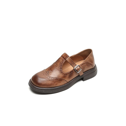 Mattea | Eleganti Mary Janes di Pelle