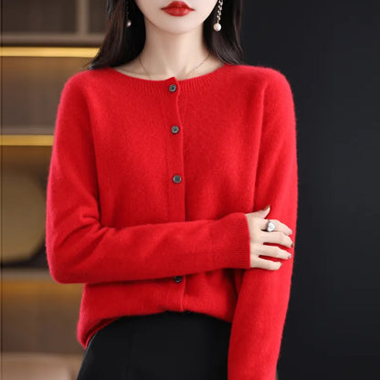 Anna | Cardigan in lana Merino