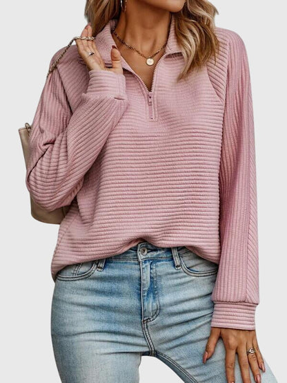 Molly | Maglioned elegante mezza zip
