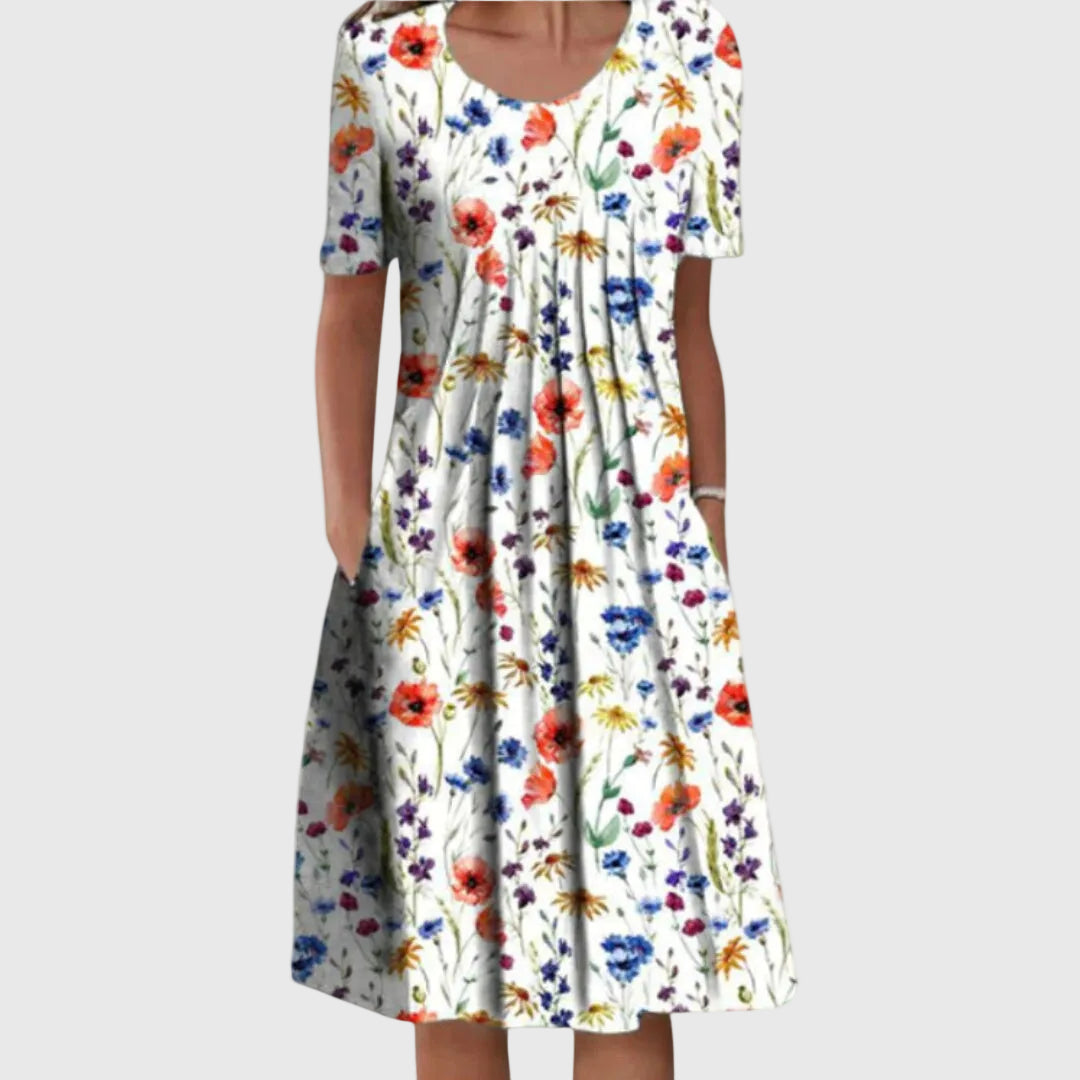 Skylar | Abito midi Elegante e Fluido