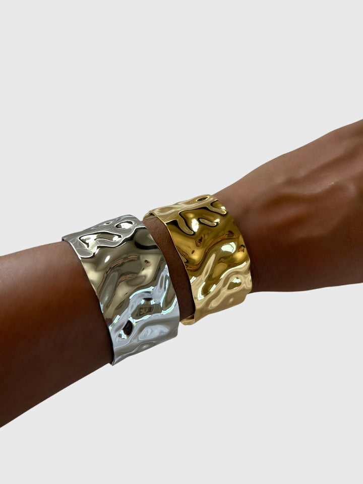 Audrey | Bracciale martellato