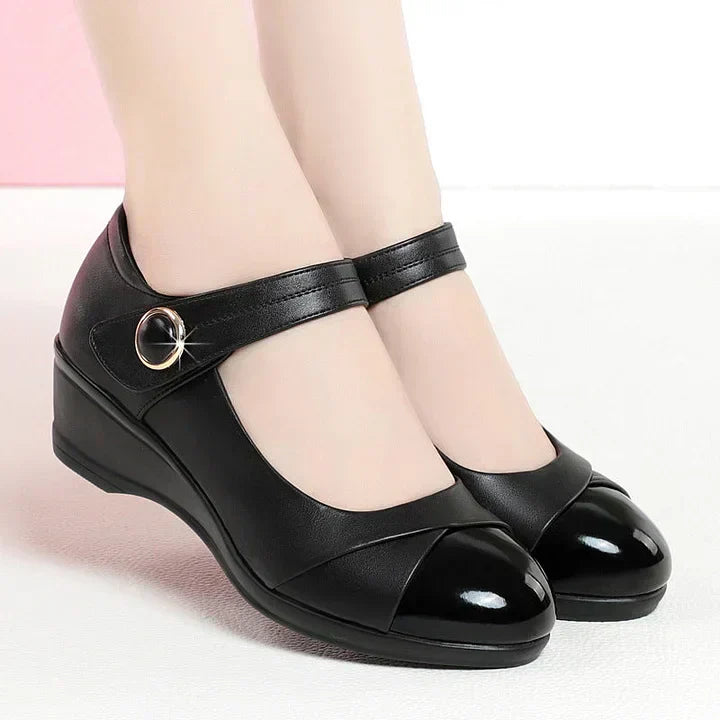 Serenella - Scarpa in pelle morbida e elegante