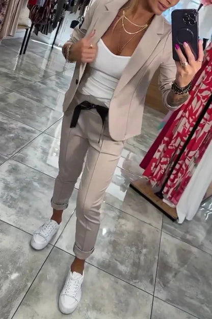 Ariane | Set di Blazer e Pantaloni Eleganti