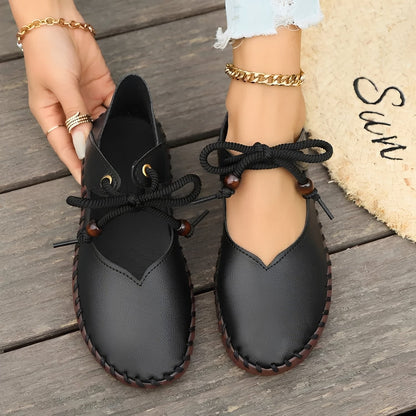 Carla - Scarpe classici con lacci e suola blanda da donna