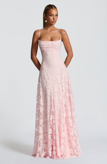 Alona - Abito maxi di Corsetto in pizzo Elegante