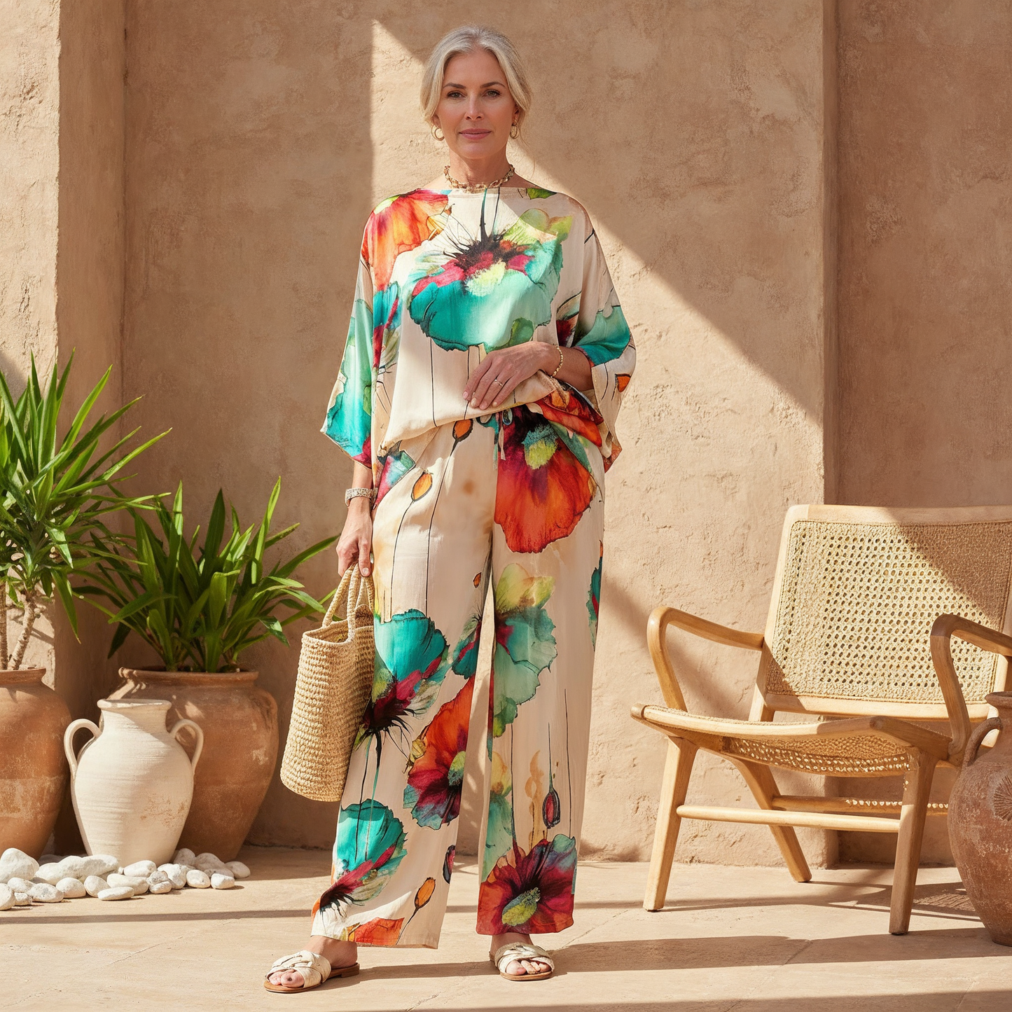 Emmarie - Set Impreso Elegante
