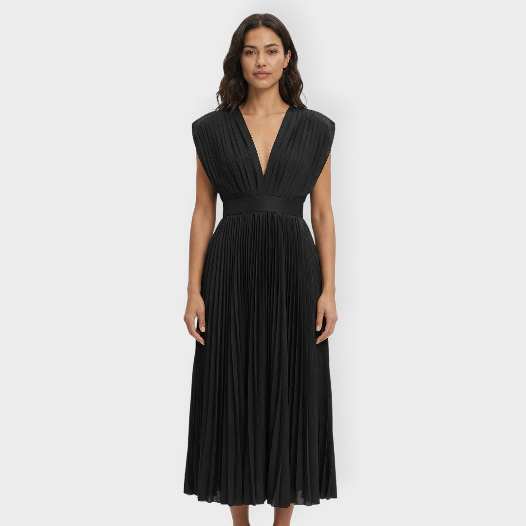 Abito lungo Plissettato donna Elegante