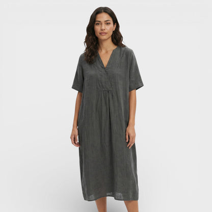 Abito midi Cotone Lino donna