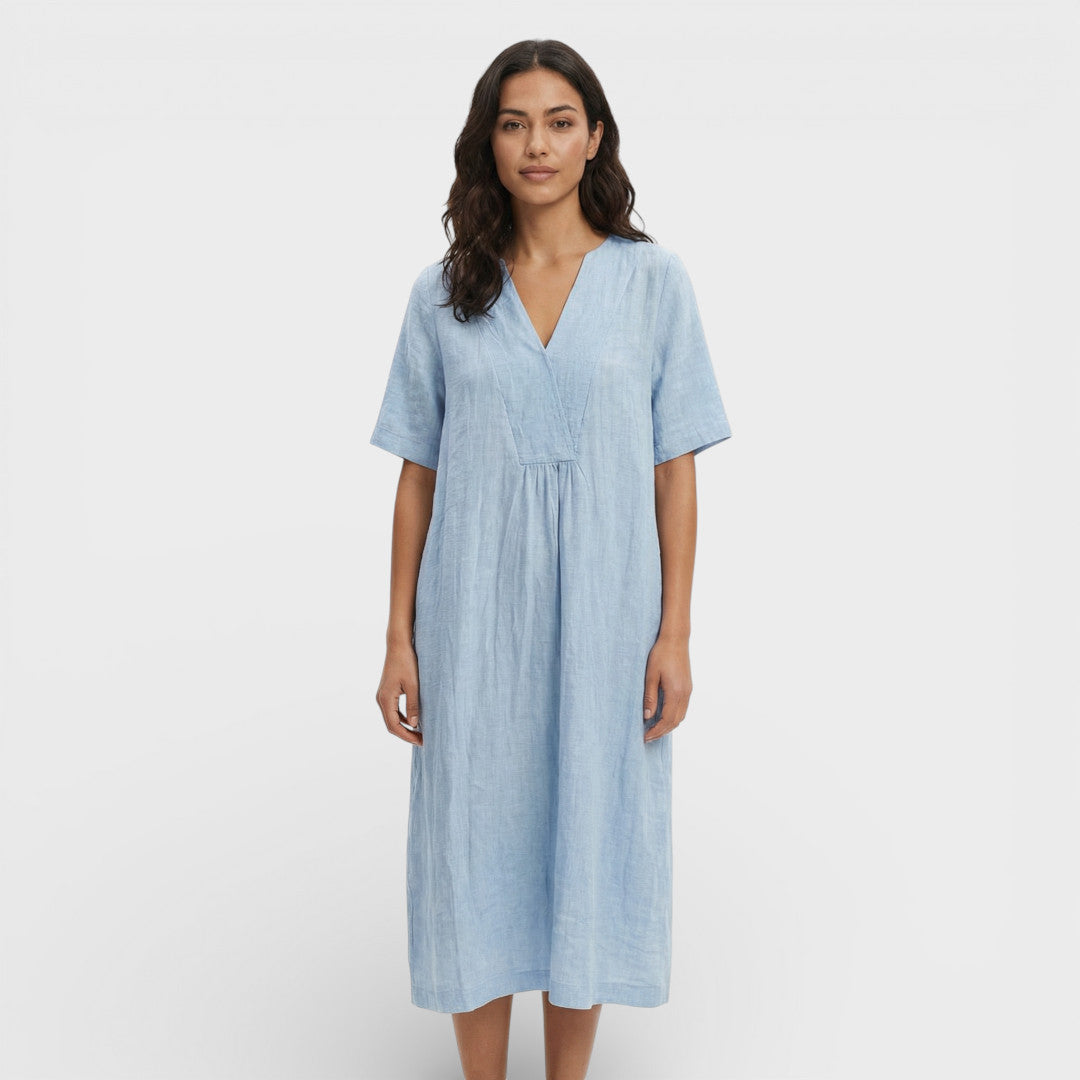Abito midi Cotone Lino donna