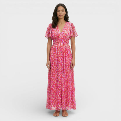 Abito lungo Floreale donna Elegante