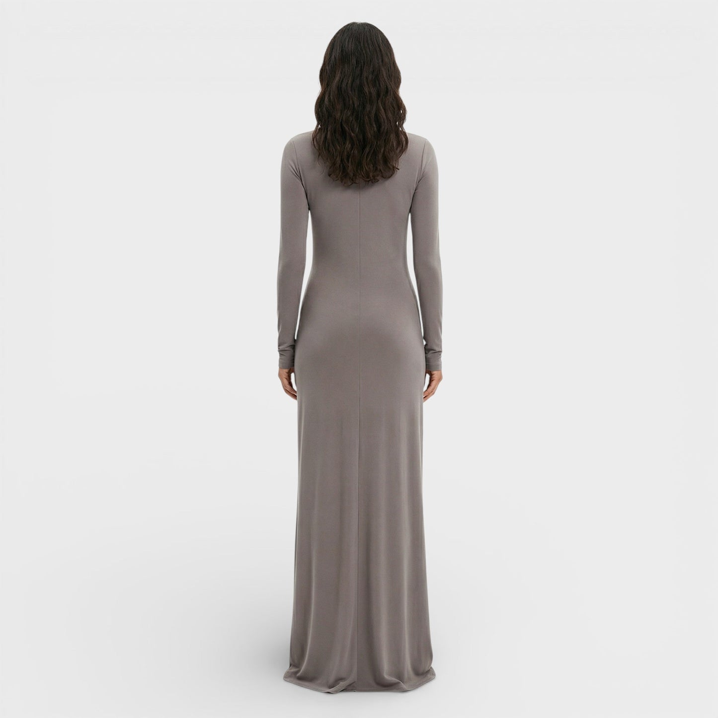 Abito lungo Arricciato Elegante donna