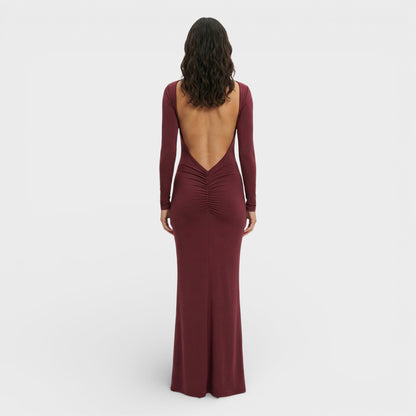 Abito maxi Schiena scoperta Elegante