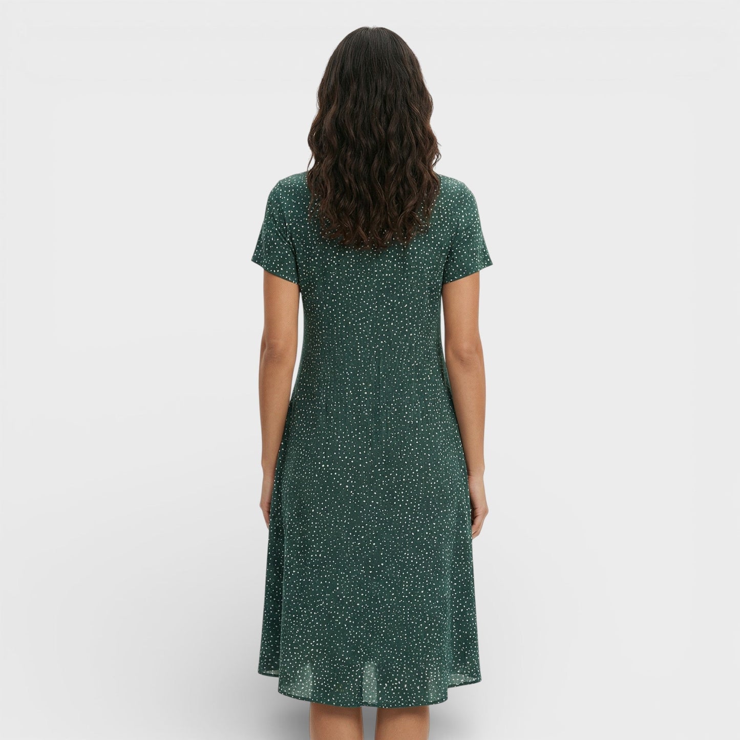 Abito mini Verde Floreale donna