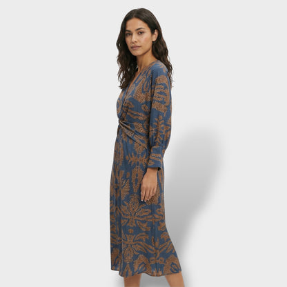 Abito midi Floreale Elegante donna