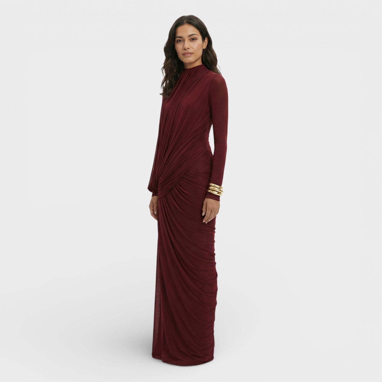 Abito maxi Vintage Elegante