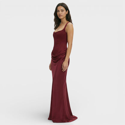 Abito lungo Schiena Scoperta Elegante