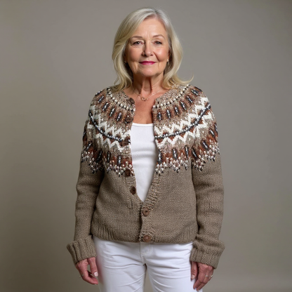 Adeline | Cardigan islandese vintage