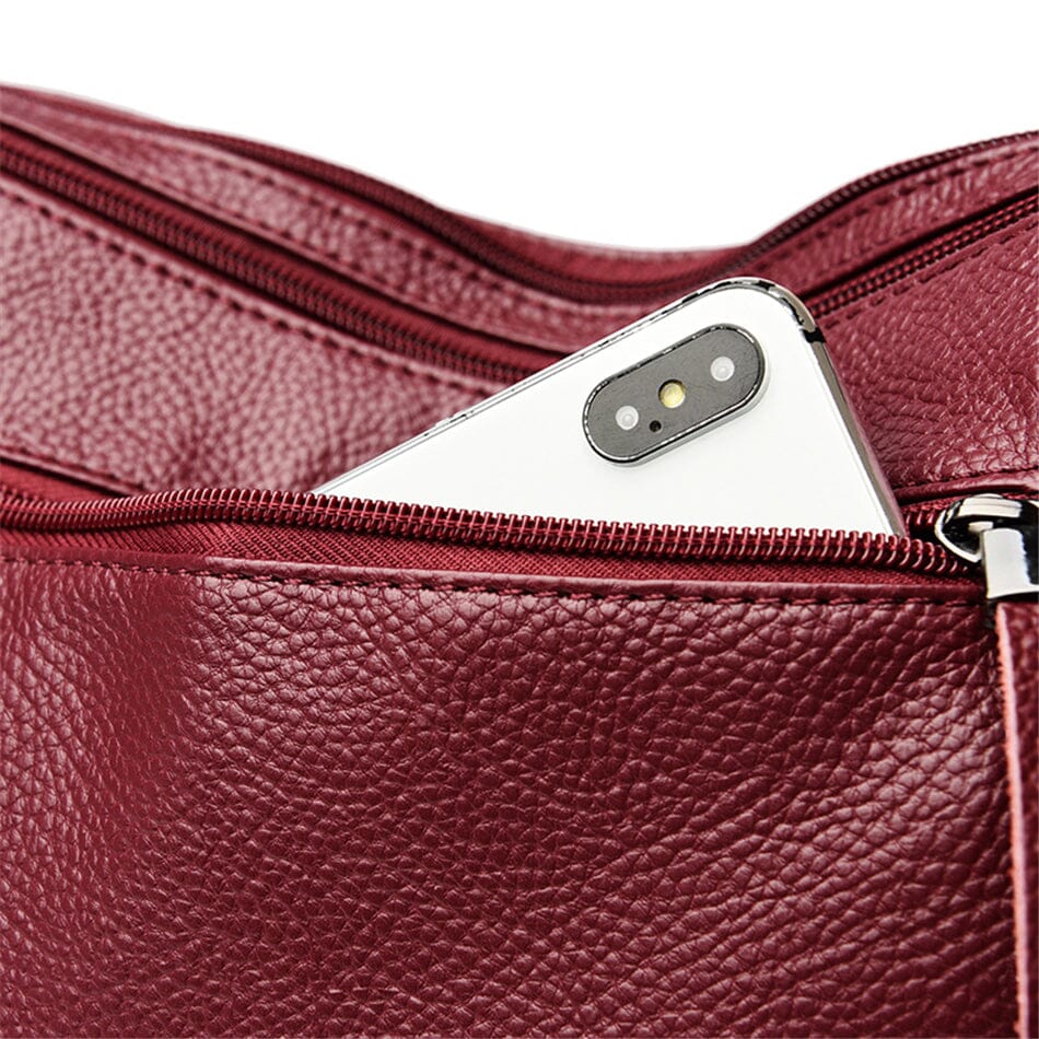 Evangeline | Borsa a Tracolla con Design Multistrato