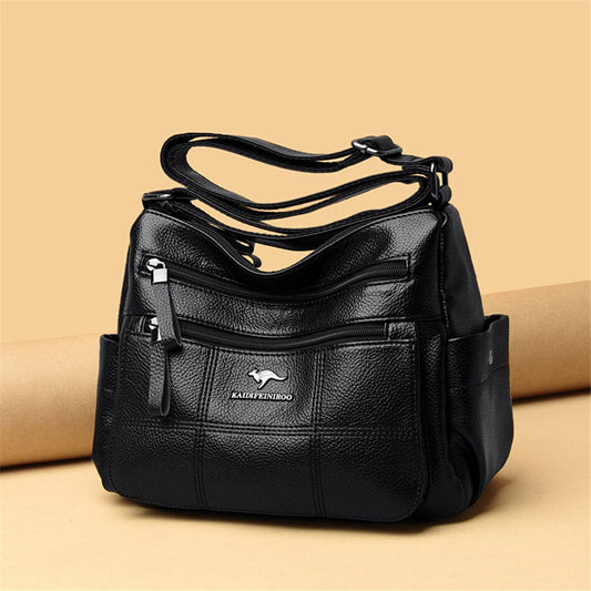 Evangeline | Borsa a Tracolla con Design Multistrato