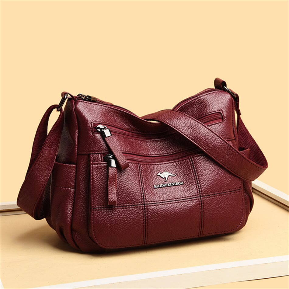 Evangeline | Borsa a Tracolla con Design Multistrato