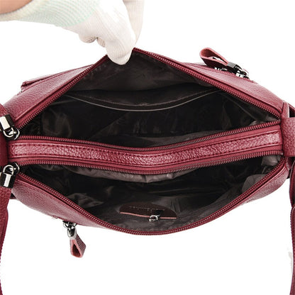Evangeline | Borsa a Tracolla con Design Multistrato