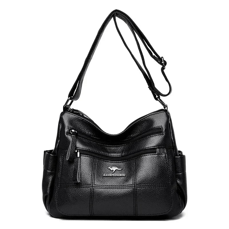 Evangeline | Borsa a Tracolla con Design Multistrato