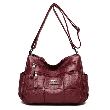 Evangeline | Borsa a Tracolla con Design Multistrato
